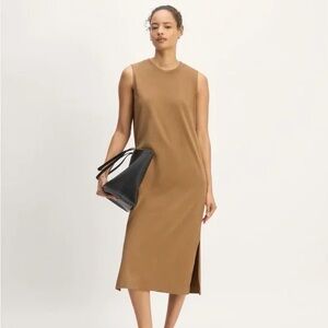 Everlane Tan Midi Dress